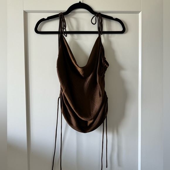 Lioness Chocolate String Along Top size Small - Picture 2 of 5